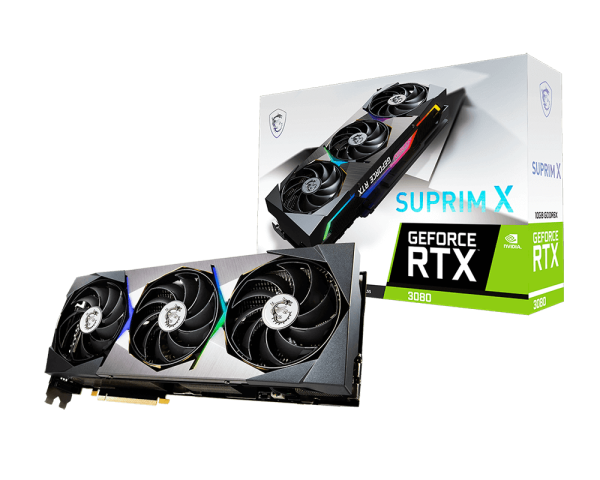 GPU RTX 3080 10GB MSI SUPRIM X